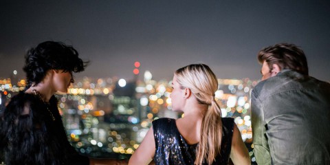 People Enjoying The View